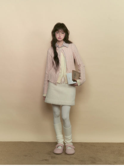 Preppy Layered Knit Sweater