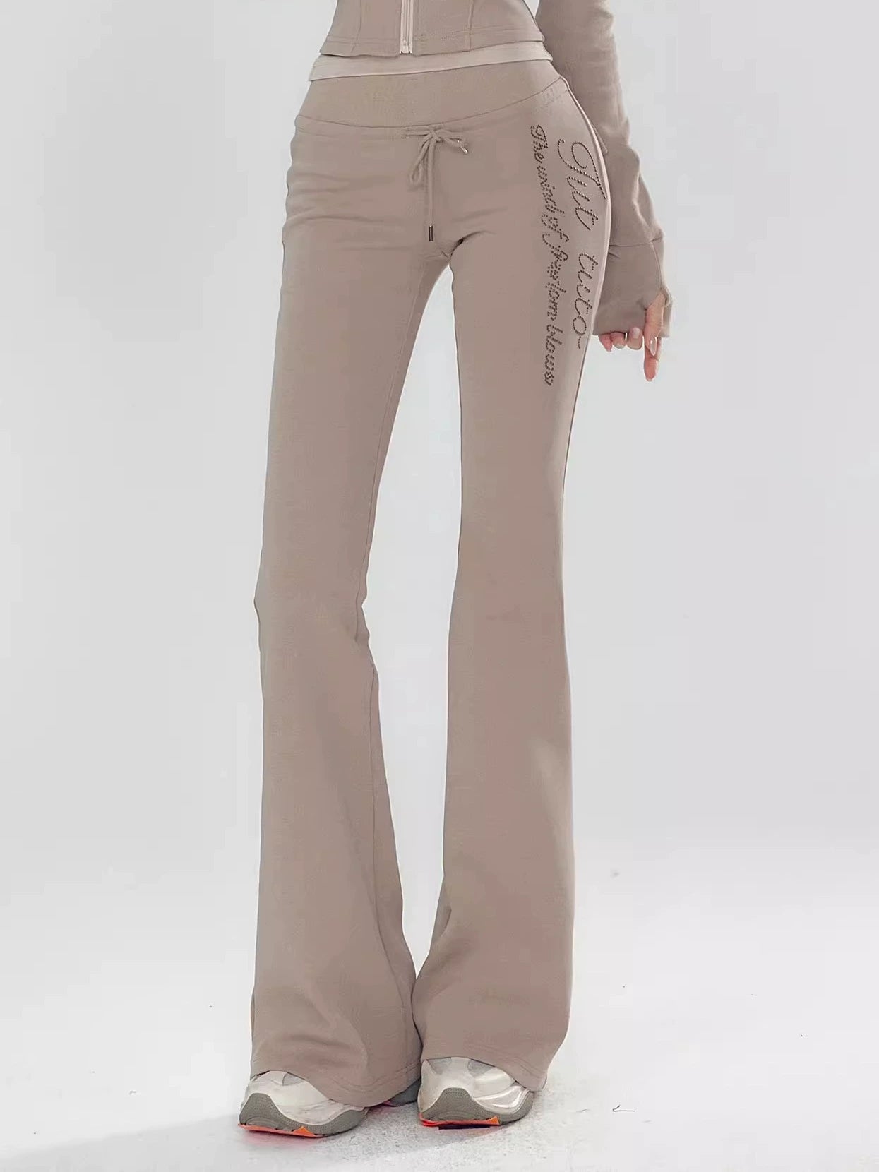 Pink Luxe Yoga Tracksuit Set