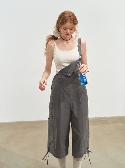 Loose Layering Wide-leg Straight Pants - CHINASQUAD