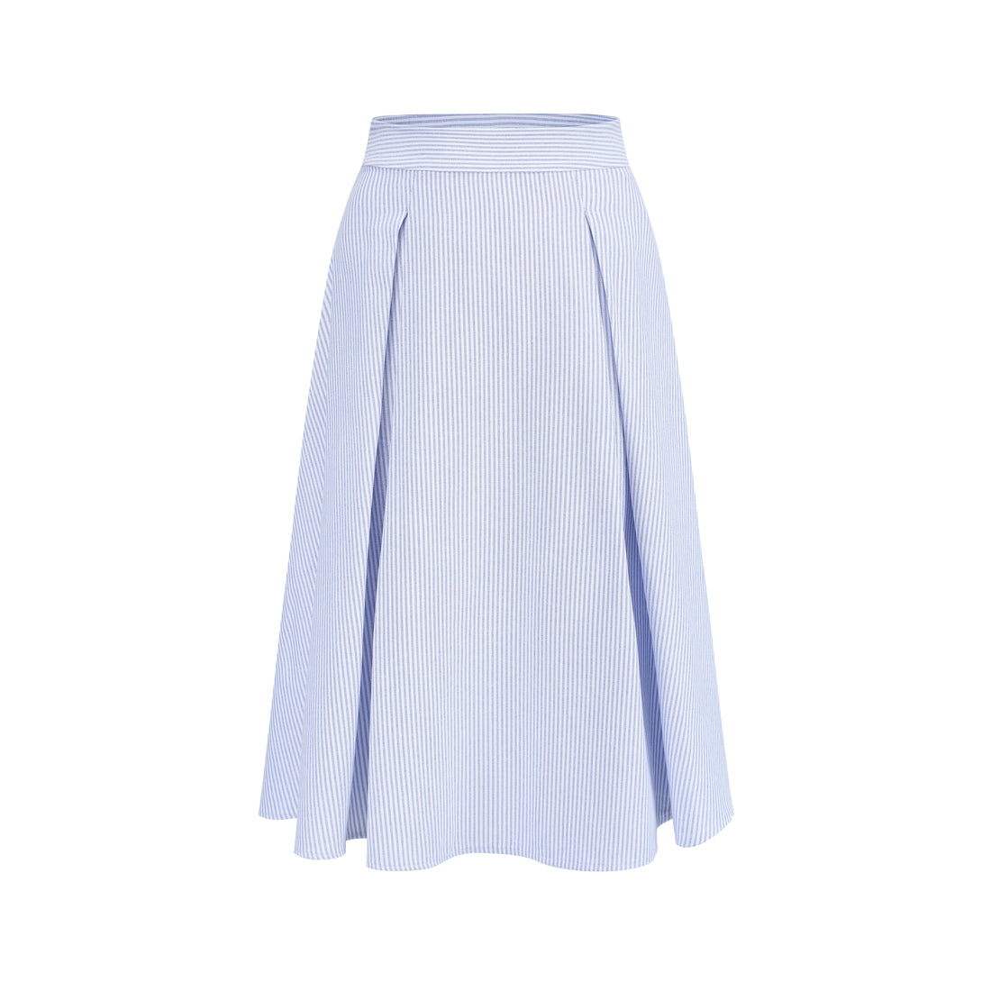 LACEMADE Nautical Affair French Old-Money Striped Shirt &amp; Skirt Set – Skirt(Pre-sale)