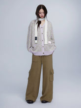 Mohair Knitted Cardigan - CHINASQUAD