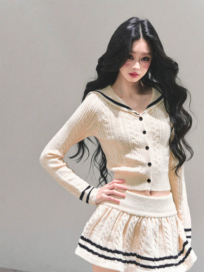 Whispering Evening Breeze Knit Set