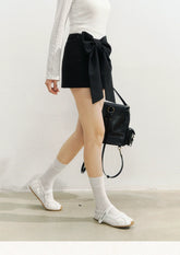 3D Bow Mini Skirt - CHINASQUAD