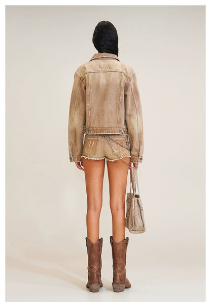 RAGE Wild Continent Handcrafted Denim Jacket