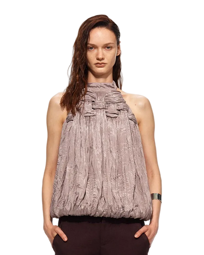 Handwoven Halter Bubble Tank