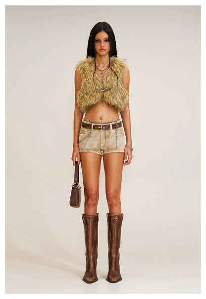 COMPASS Prairie Faux Fur Vest