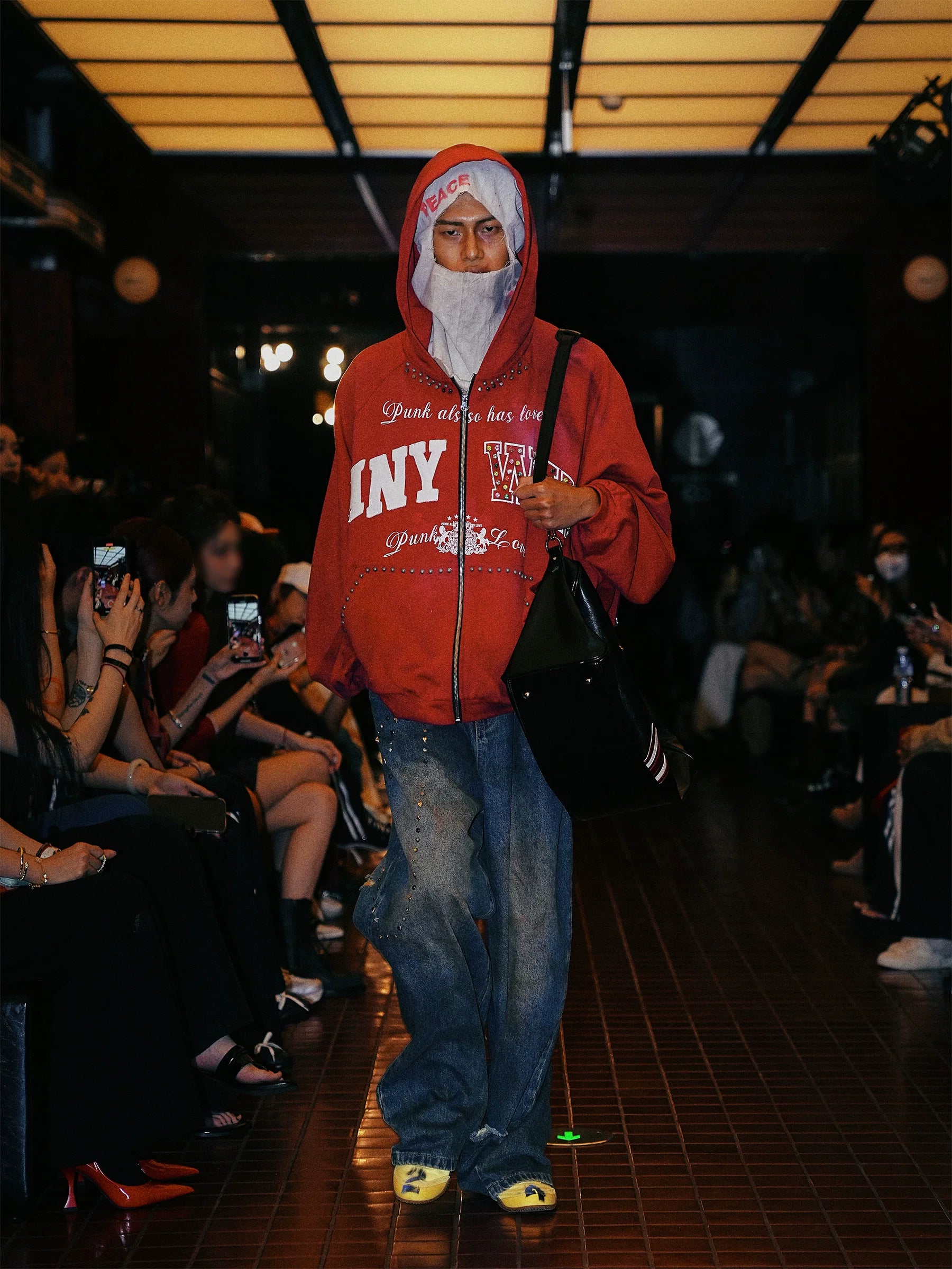 Runway Oversized Cotton Sweatshirt