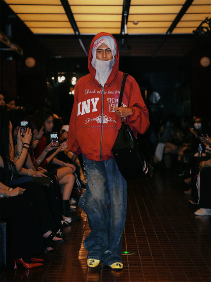 Runway Oversized Cotton Sweatshirt