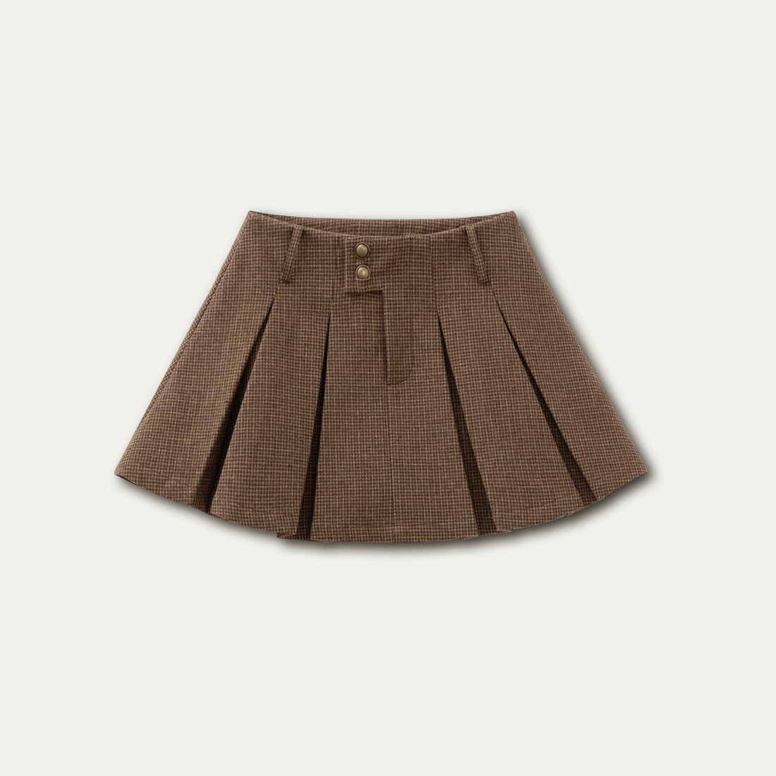 Reversible Houndstooth Jacket &amp; Skirt Set