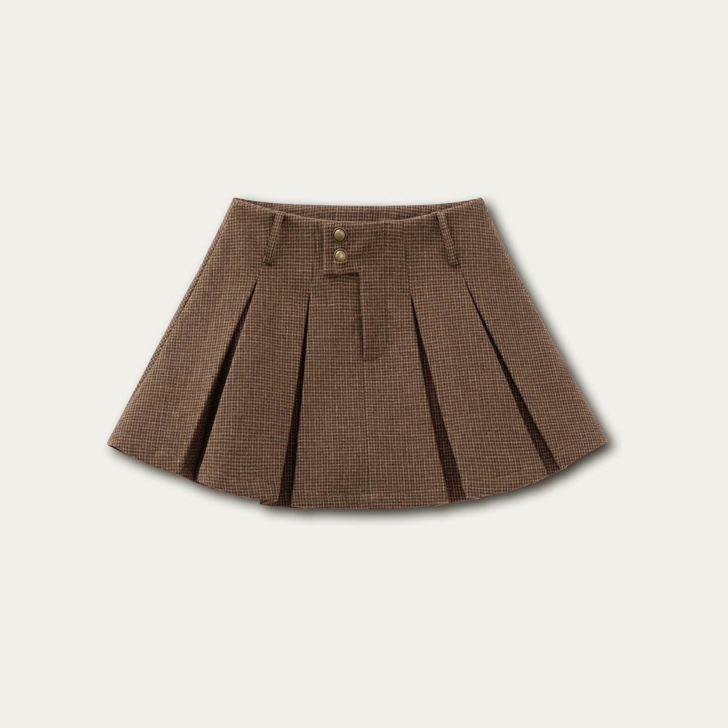 Reversible Houndstooth Jacket &amp; Skirt Set