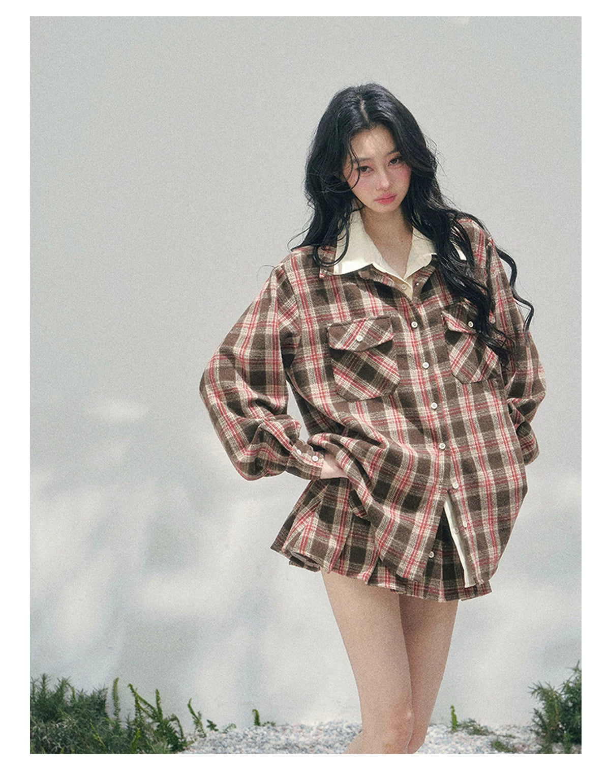 Coffeehouse Vintage Plaid Set