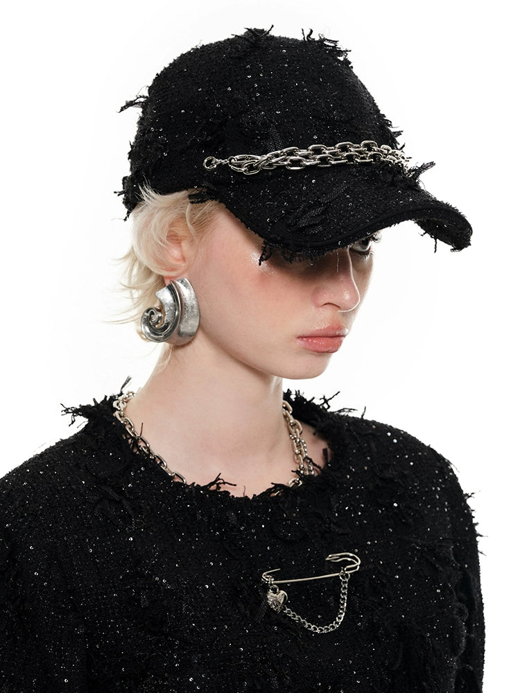 Black Coco Style Baseball Cap