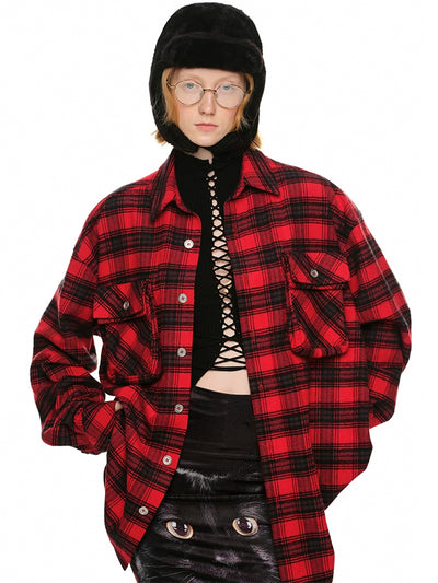 Red Plaid / S