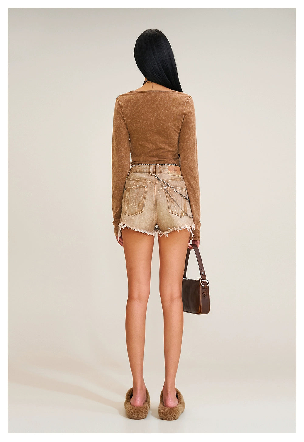 Hurricane Faded Fitted Cardigan
