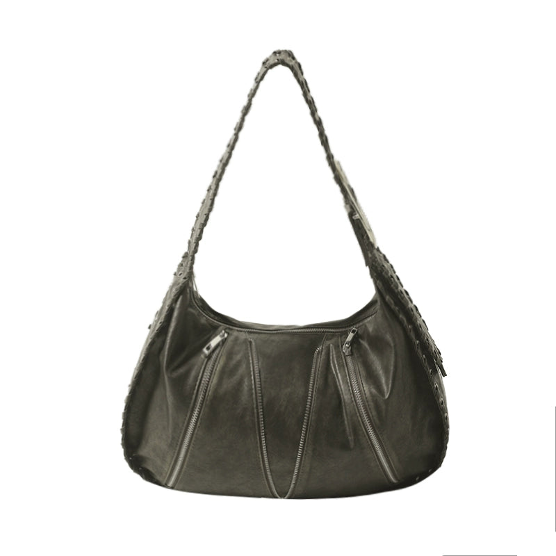 Vintage Woven Shoulder Bag