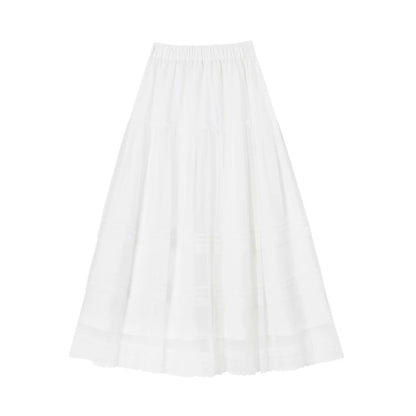 Ethereal Cloud Tulle Maxi Skirt