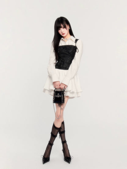 Prelude Pleated Princess Camisole Dress