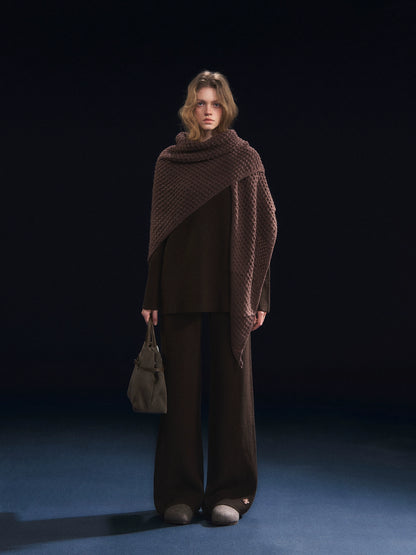 Waffle-Knit Lounge Set