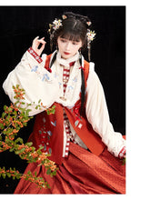 "轻花蝶影"Ming-Dynasty Hanfu Set - CHINASQUAD