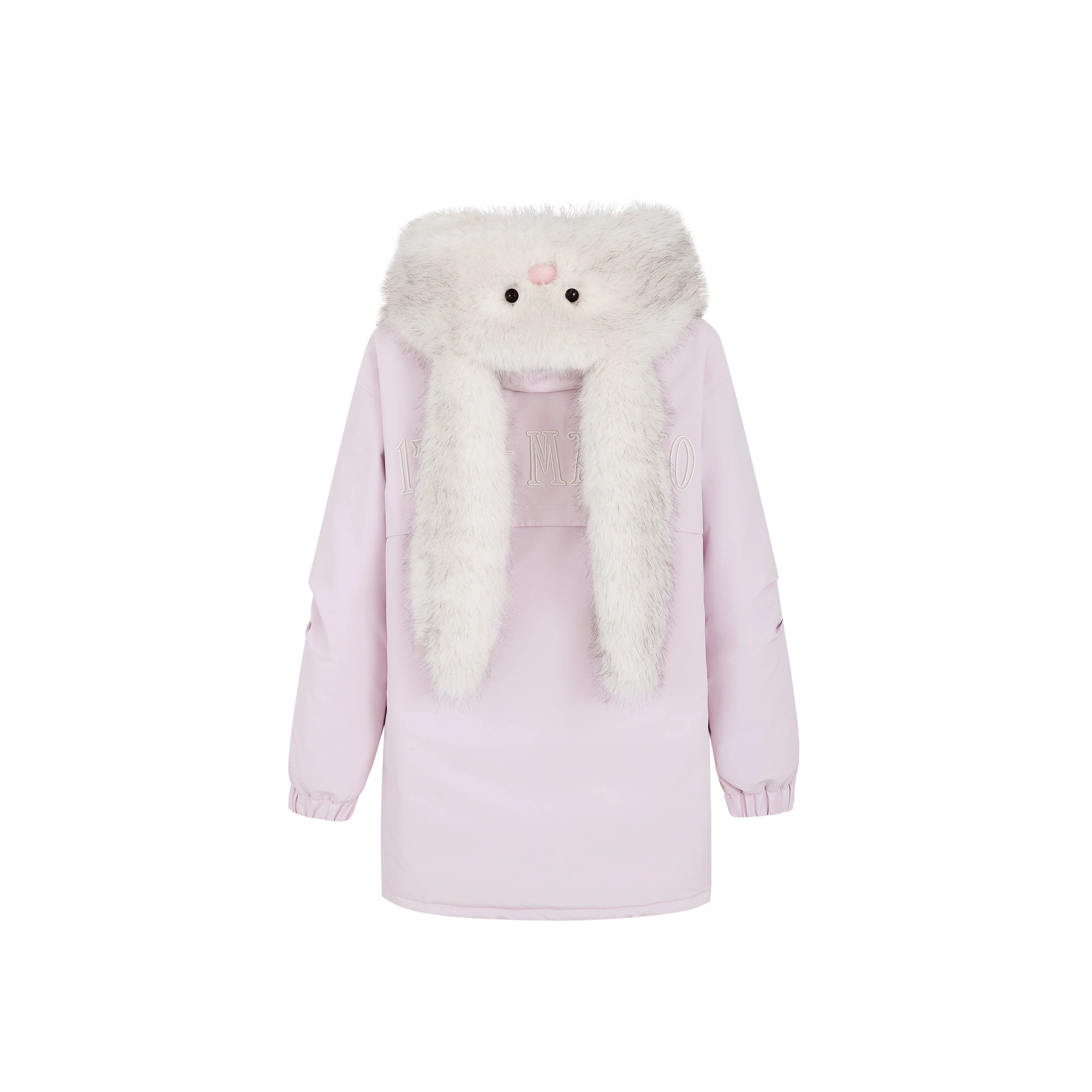 Faux Fur Collar Parka Down Coat