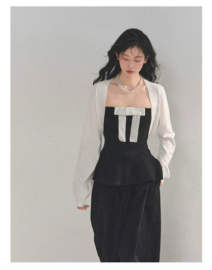 Princess-Style T-Shirt Tank &amp; Cape Two-Piece Set