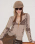 2TH DESIRE V-Neck Lamb Wool Slim-Fit Knit Sweater – view 2