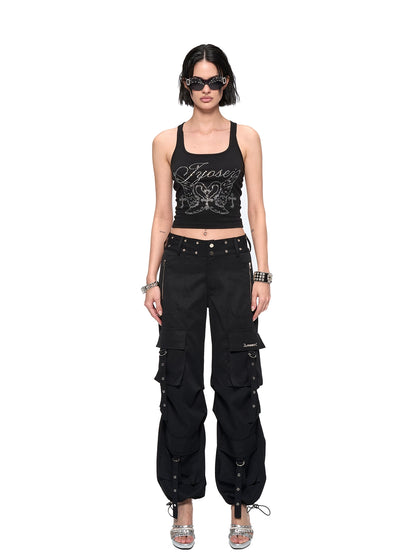 Y2K Low-Waist Cargo Pants