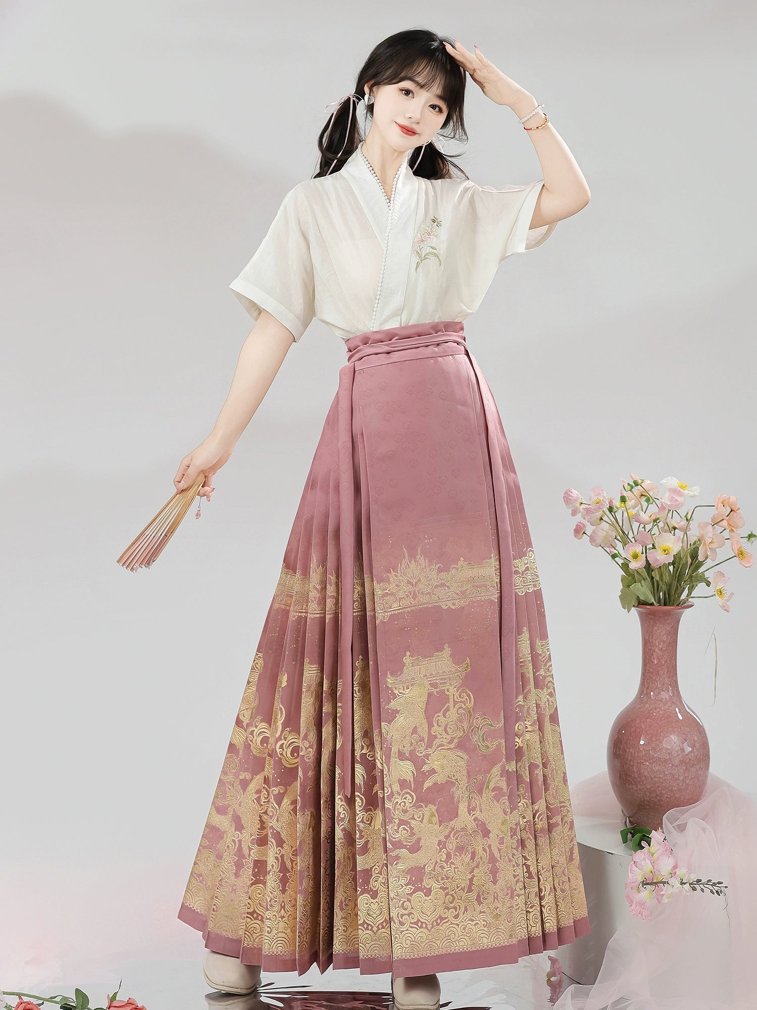 &quot;梦鲤&quot; Ming Dynasty Hanfu Set