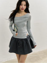 Romantic College Two-piece Mini Skirt - CHINASQUAD
