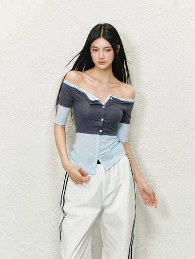Gray and Blue / S