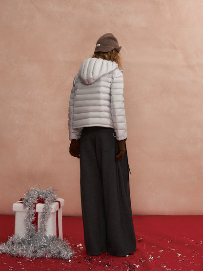 FeatherEdge Hooded 90% Down Jacket