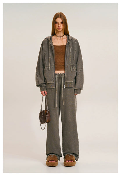 Wild Retro Straight Sweatpants