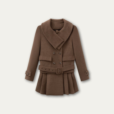 Brown (Pre-sale)  The hem is detachable / S