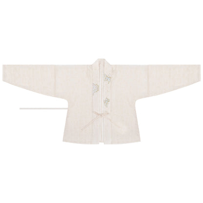 (Final Sale) "松风眠"  Silk Double-Lapel Song-dynasty Hanfu Set