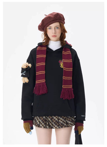 Harry Potter House Scarf Hoodie