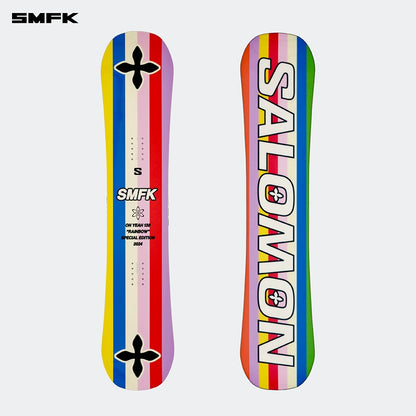 SMFK X SALOMON OHYEAH &quot;RAINBOW&quot; Snowboard