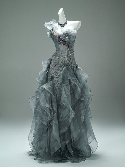 Ethereal Deepsea Couture Gown
