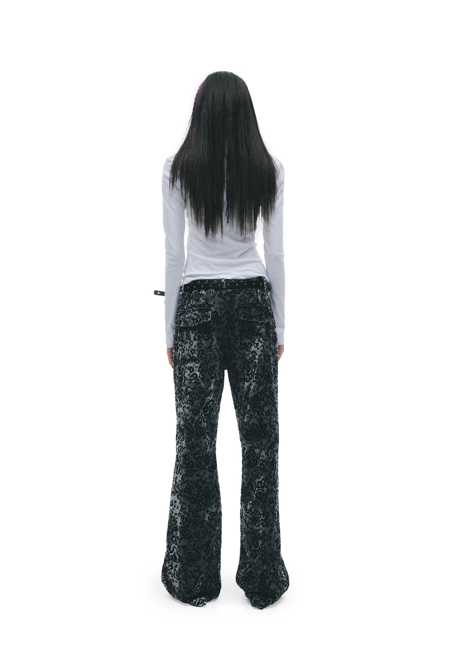Y2K Grunge Washed Off-Shoulder Layered Long Sleeve Top