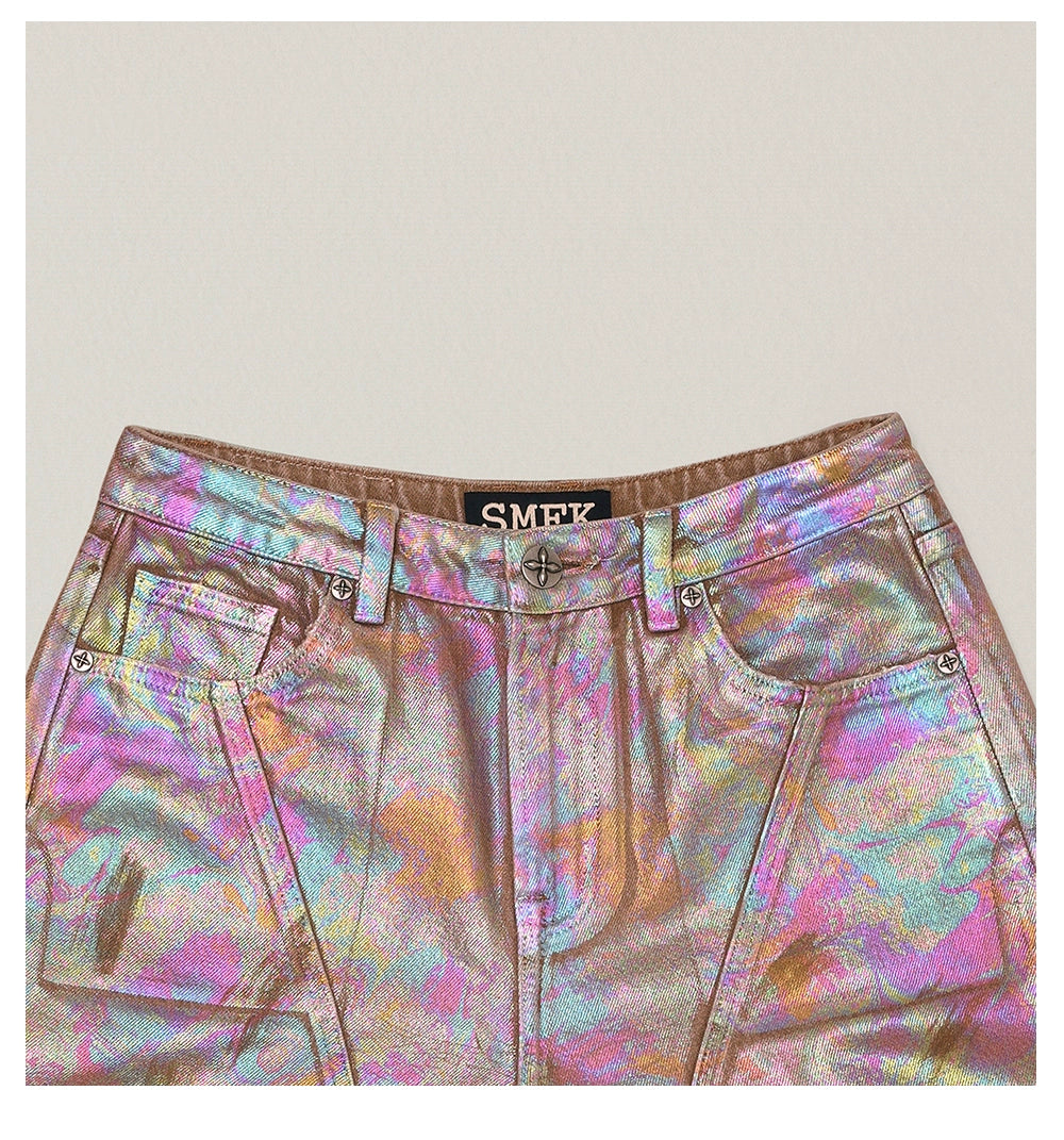 RAGE Wild Continent Curved Denim Pants