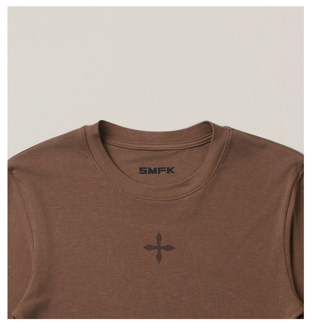 Original Cross Fitted Sports Long Sleeves T-Shirt