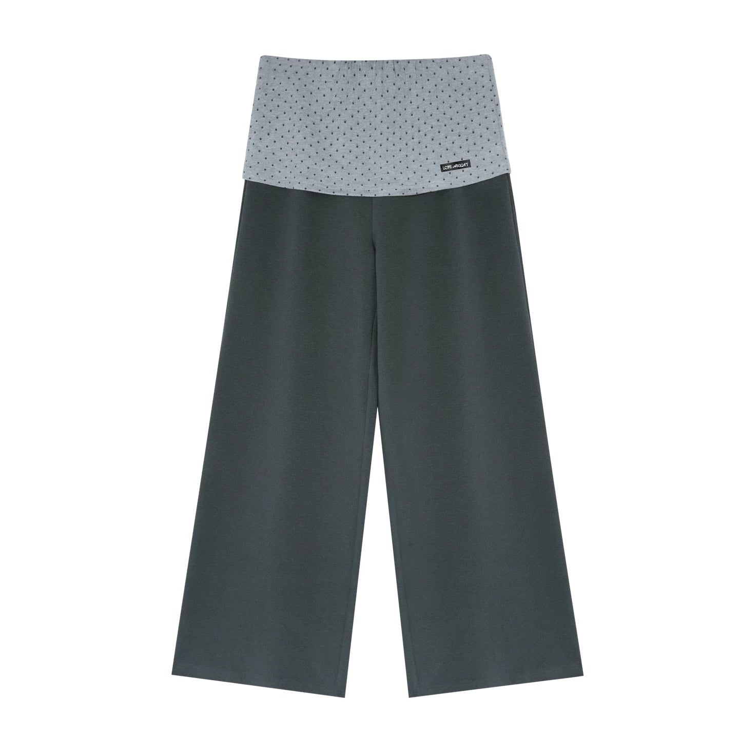 Faux-Layer Top and Pants Set