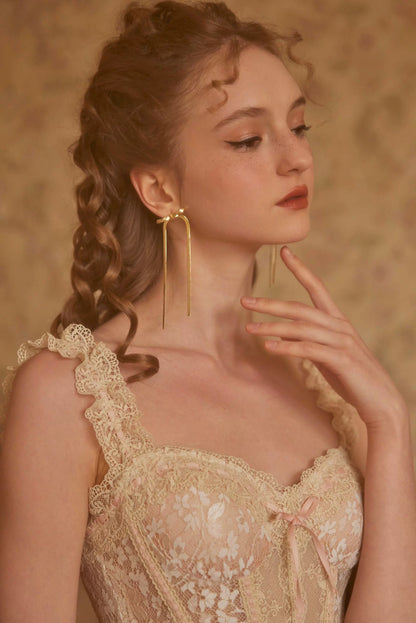 French Heiress Lace Corset Slip Dress