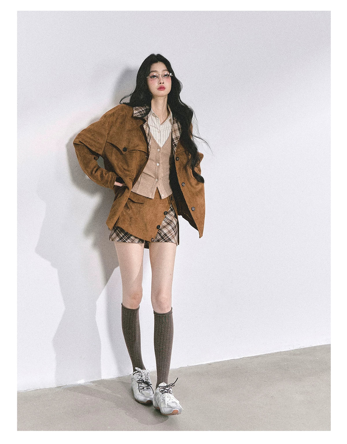 Two-Piece Jacket &amp; Mini Skirt Set