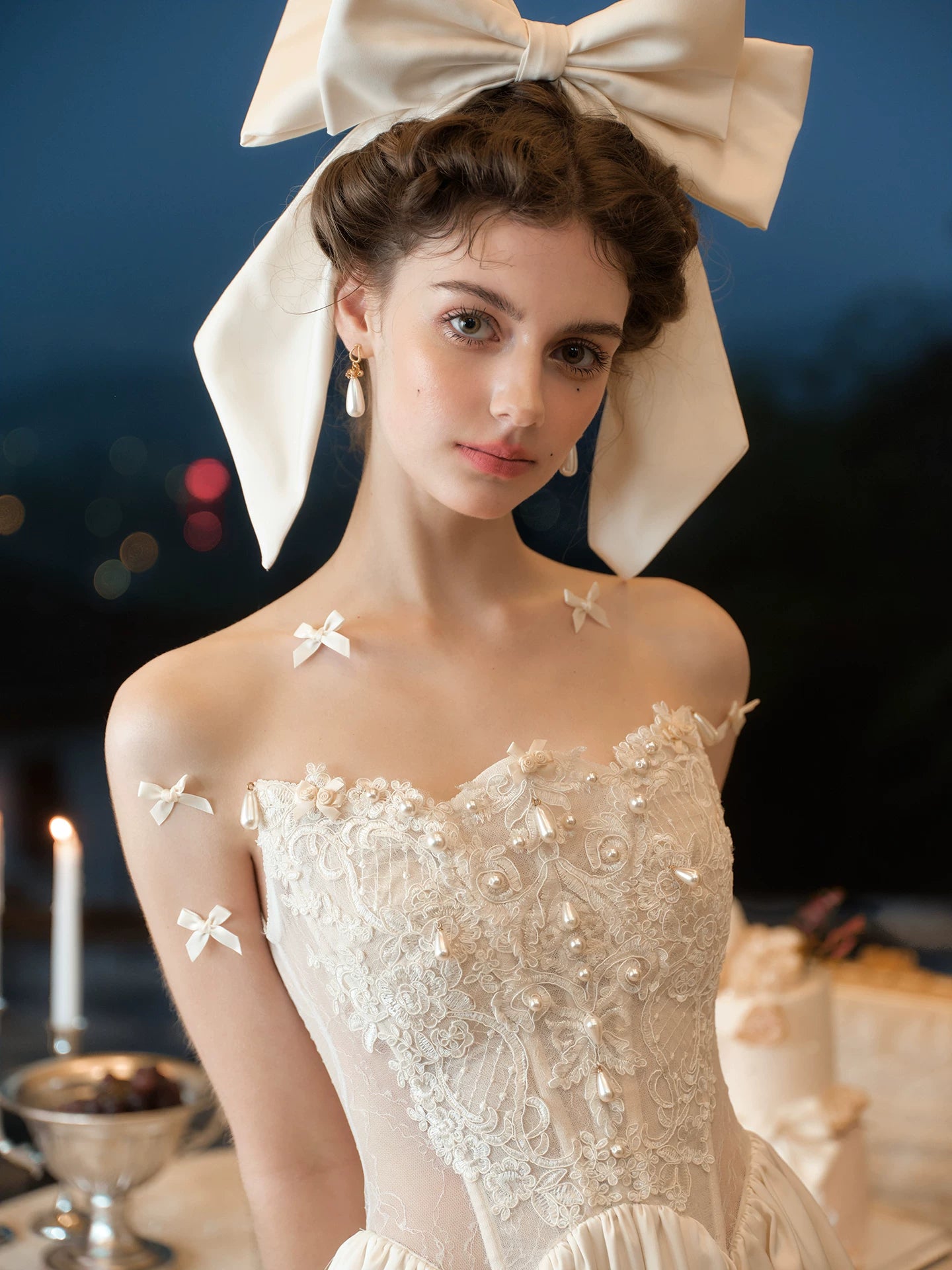 French Corset Sleeveless Party Dress