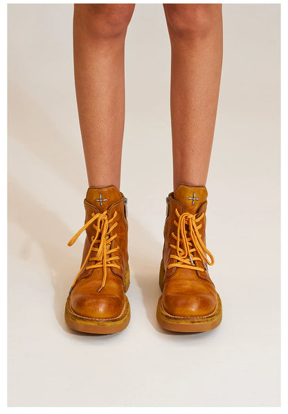 RAGE Origin Goodyear Horsehide Moto Boots