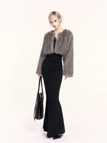 Sculpting Silhouette Muse Mermaid Maxi Dress