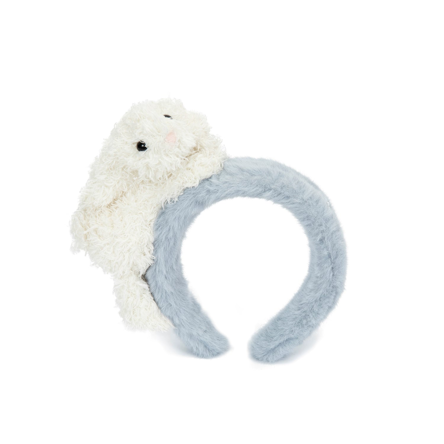 Fluffy Plush Doll-Inspired Headband