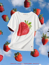 Fruit  Printed Rhinestone T-shirt - CHINASQUAD