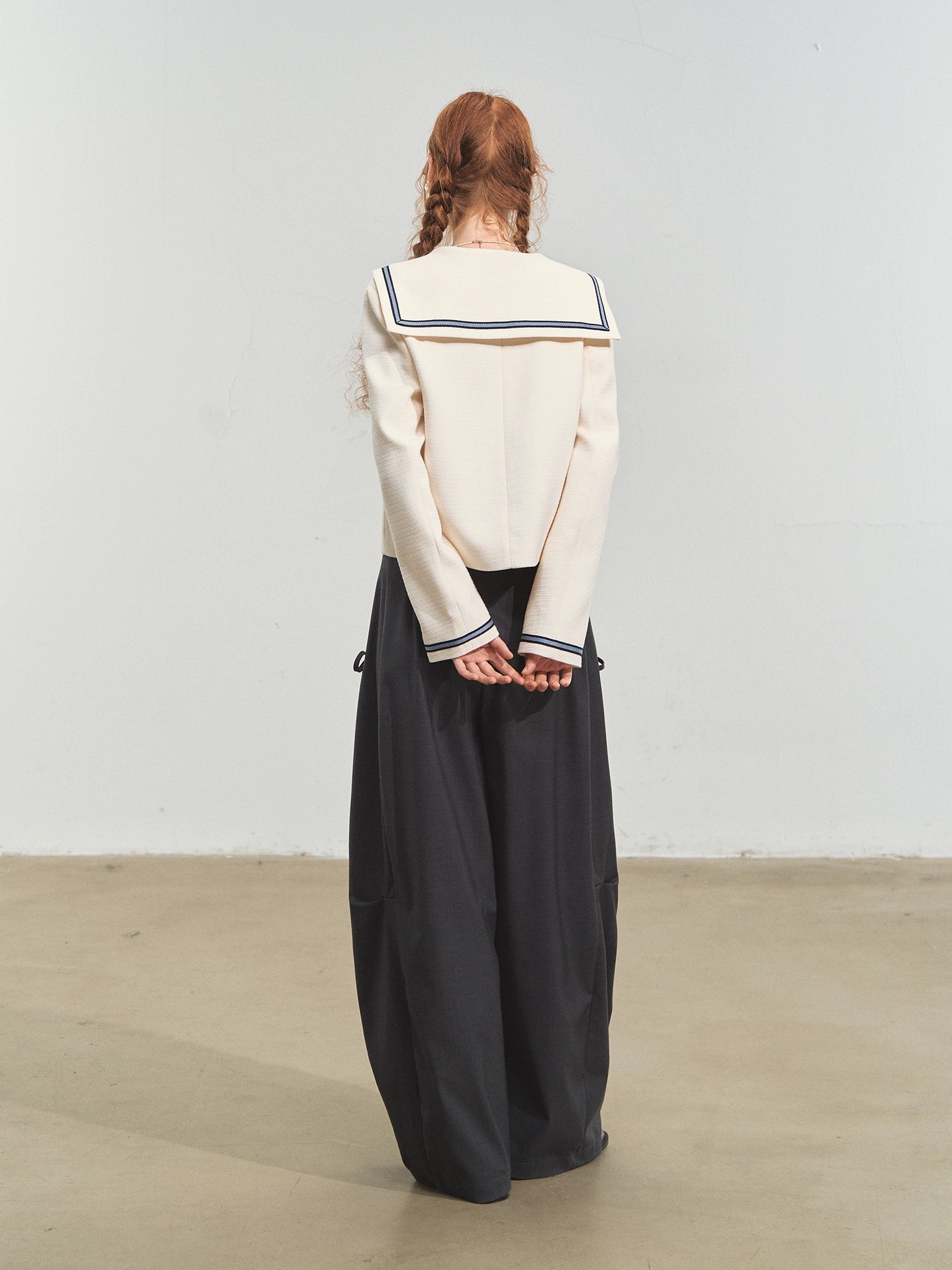 Nautical Embroidered Tweed Cropped Jackets