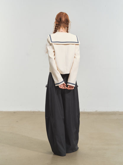 Nautical Embroidered Tweed Cropped Jackets